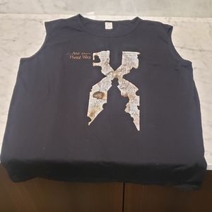 DMX and Then There Was X  -  Cutoff T-Shirt (Size XL- Runs small)